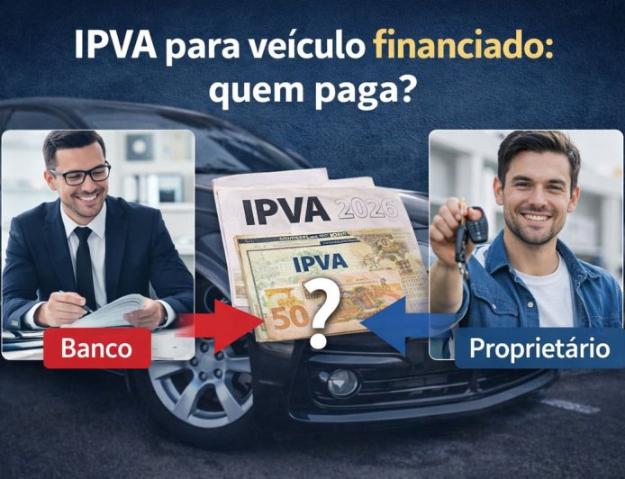 IPVA para veículo financiado: quem paga?