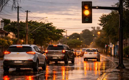 Semáforo amarelo piscando: o que todo motorista precisa saber