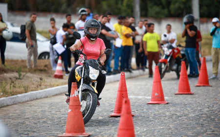Detran/AL abre novas vagas para provas práticas de moto em Maceió e Arapiraca