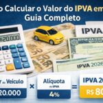 Ilustração de carro + símbolo de porcentagem (%)